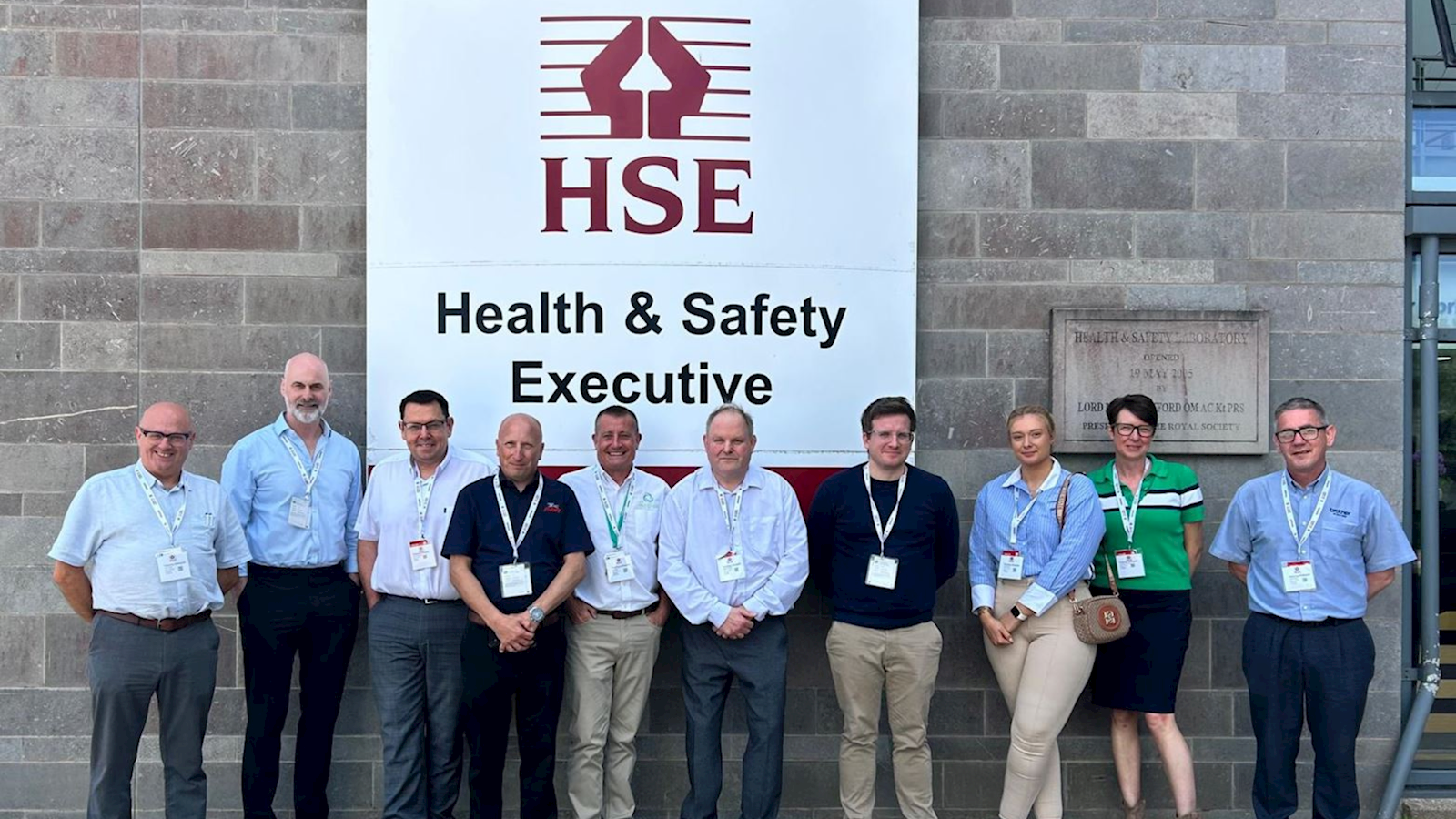 BPF H&S Committee visit HSE BPF H&S Committee visit HSE