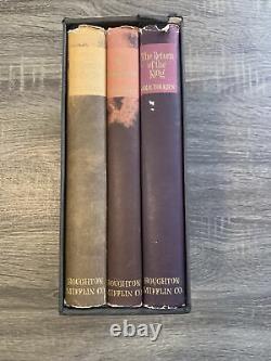 1965 Lord Of The Rings Trilogy Hardcover Boxed Set 2nd Edition With Maps Book Set