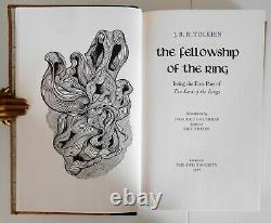 1977-97 J. R. R. Tolkien LORD OF THE RINGS THE HOBBIT SILMARILLION Folio Society