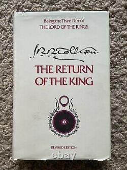 1978 Lord of the Rings Hardcover Book Set Vintage 2nd Edition Houghton Miflin