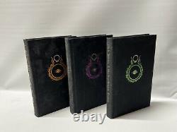 1978 Tolkien The Lord Of The Rings Revised Edition 2nd Print 3 Vol Hc Book Set