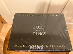 1999 HarperCollins LORD OF THE RINGS Millennium Edition Box Set SEALED Hardcover