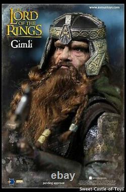 1/6 Asmus Toys Action Figure The Lord of the Rings Gimli LOTR018 In Stock