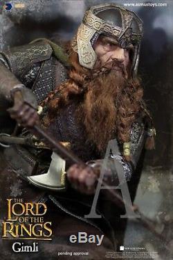 1/6 Asmus Toys Action Figure The Lord of the Rings Series Gimli LOTR018 In Stock