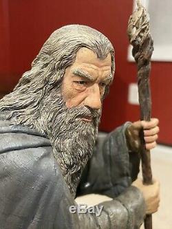 1/6 Weta LOTR Lord Of The Rings The Hobbit GANDALF THE GREY Statue! L@@K