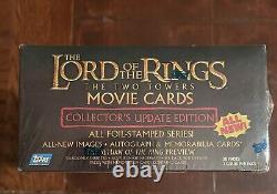 2002 Topps LORD OF THE RINGS Movie Cards The Two Towers Factory Sealed HOBBY Box