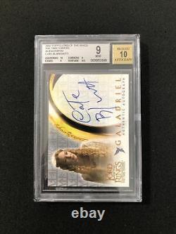 2002 Topps Lord Of The Rings Two Towers CATE BLANCHETT BGS GRADED 9 Autograph