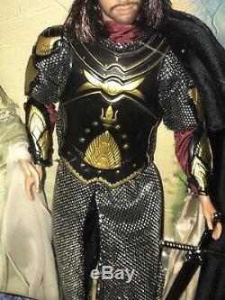 2003 The Lord of the Rings Barbie Dolls Return of the King B3449 Aragorn Arwen