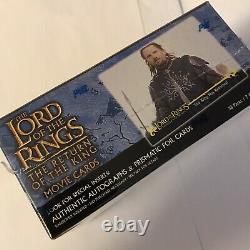 2003 Topps Lord of the Rings Return of the King Trading Card Sealed Hobby Box