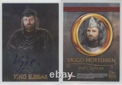 2004 Chrome The Lord of Rings Trilogy Viggo Mortensen as King Elessar Auto 0iz