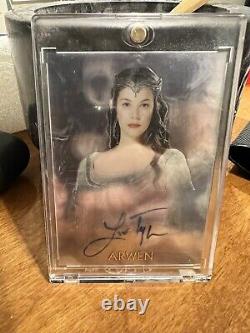 2004 Topps Chrome Lord of the Rings Autograph Liv Tyler Arwen AUTO