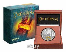 2021 Niue Lord of the Rings Sauron Classic 1 oz Silver Coin New in OGP