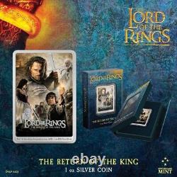 2022 Niue Lord of the Rings The Return of the King 1oz Silver Poster Coin