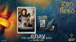 2022 Niue Lord of the Rings The Return of the King 1oz Silver Poster Coin