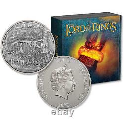 2022 Niue The Lord of the Rings The Shire 1 oz. 999 Silver $2 Antiqued Coin COA