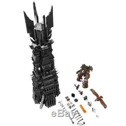2430Pcs Lord of the Rings Tower Orthanic Building Blocks Toys Fits LEGO Sets Box