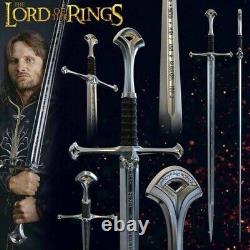 41 Officially Licensed LORD OF THE RINGS Anduril Swords with Scabbard/Best Gift