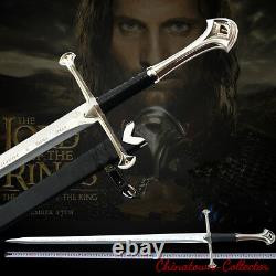51 Lord of the Rings Anduril The Sword of Aragon holy sword Steel blade #0009