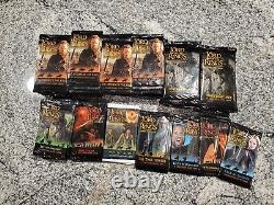 80 Lord Of The Rings Return Of The King Pack Lot Sealed Booster Packs READ LOOK