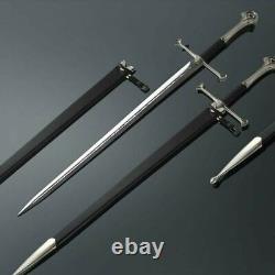 ANDURIL SWORD FULL TANG LORD OF THE RINGS STRIDER RANGER With SCABBARD NARSIL LOTR