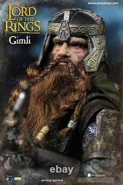 ASMUS TOYS 1/6 Gimli Action Figure Lord of the Rings Dwarf Model LOTR018