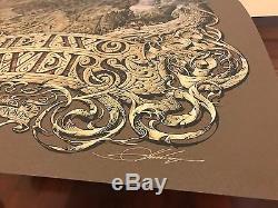 Aaron Horkey Lord of the Rings Art Print Poster Mondo The Two Towers VARIANT ED