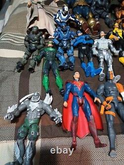 Action Figures From DC Comics Halo And Lord Of The Rings. Variety Of