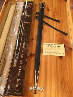 Anduril Scabbard United Cutlery UC1396LTNB Lord Of The Rings LOTR BRAND NEW wBOX