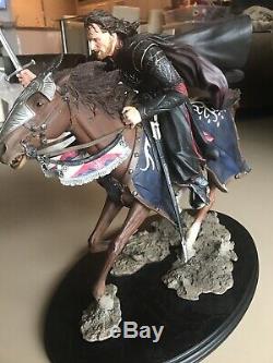 Aragorn At the Black Gates, Sideshow Weta, 1/6, Polystone, Lord Of The Rings