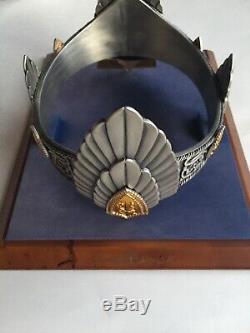 Aragorn Crown Elessar Lord Of The Rings Noble Collection RARE Limited Time Only