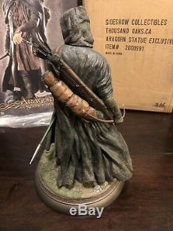 Aragorn as Strider Statue Lord of the Rings Sideshow Exclusive #316/550 LOTR