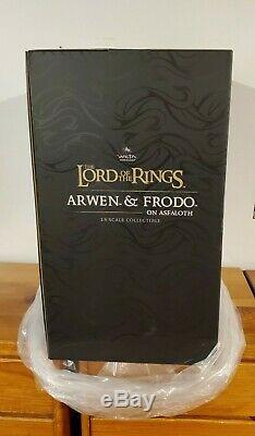 Arwen & Frodo on Asfaloth at Ford NIB Weta Figure Statue #206 Lord of the Rings