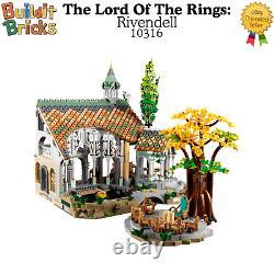 BRAND NEW The Lord Of The Rings Rivendell 10316 Bricks Building Toy Set