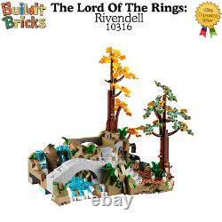 BRAND NEW The Lord Of The Rings Rivendell 10316 Bricks Building Toy Set