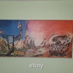 Canvas print Lord of the Rings Barbara Remington JRR Tolkien 15 by 29 repro