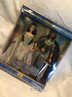 Collectible The Lord Of The RingsReturn Of The King Barbie and Ken Dolls NIB