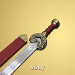 Custom Hand Forged Lord of the Rings King Theoden Long Sword / Battle Ready