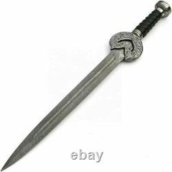 Custom Handmade Forged Lord of the Rings King Theoden Damascus Steel Sword