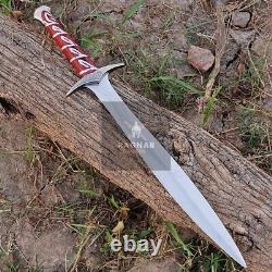 Custom Handmade Forged Lord of the Rings Long Sword /Vintage Viking Battle Ready