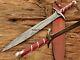 Damascus Handmade Hobbit Sting Elven Sword From Lord Of The Rings Replica