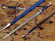 Damascus Steel Glamdring Sword/lord Of The Rings Sword With Leather Sheath