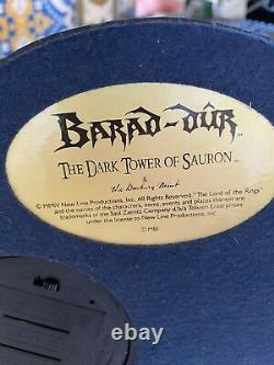 Danbury Mint BARAD-DUR The Dark Tower Of Sauron Lord Of The Rings Glowing Eye