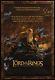 Entire Cast Autographed Lord Of The Rings Fellowship Of The Ring Movie Poster