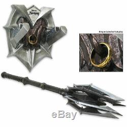 FULL SIZE Mace of Sauron Lord of the Rings LOTR Hobbit United Cutlery UC3034