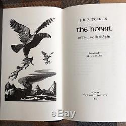 Folio Society Limited Numbered THE LORD OF THE RINGS and THE HOBBIT #601