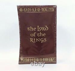 Folio Society Lord of the Rings Trilogy Tolkien in Slipcase New Sealed LOTR Box
