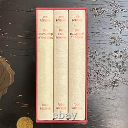 Folio Society The Lord of The Rings (3 Volumes) J. R. R. Tolkien 1991