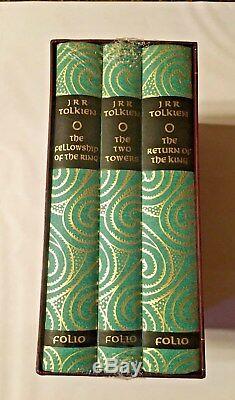 Folio Society The Lord of The Rings J. R. R. Tolkien Collection Limited Edition Set