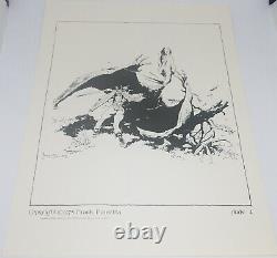 Frank Frazetta Lord Of The Rings Portfolio 1975 Signed/numbered #101/1000 Nm
