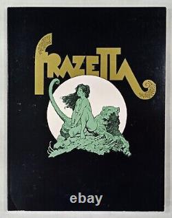 Frank Frazetta The Living Legend Paperback 1981 Buck Rogers Lord of the Rings